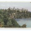 Wildmere House from Mid-Cliff, Lake Minnewaska, N.Y.