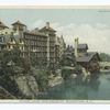 Mohonk House from Pine Bluff, Mohonk Lake, N.Y.