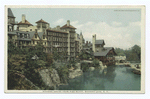 Mohonk House from Pine Bluff, Mohonk Lake, N.Y.