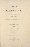 Views in Palestine  [Title page]