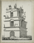 Stone tower with three floors