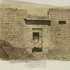 Medinet-About - inscription de la seconde porte (Thebes)
