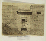 Medinet-About - inscription de la seconde porte (Thebes)