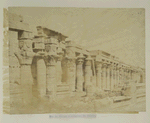 Île de Philae - colonnes du temple