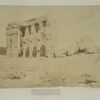 Ramesseum avec la statue de Sesostris (Thebes)