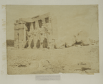 Ramesseum avec la statue de Sesostris (Thebes)