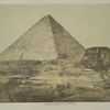 Sakara - sphinx and pyramid