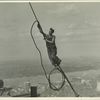 lcarus, high up on Empire State
