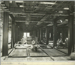Workers having lunch