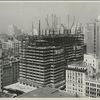 View of the building rising to about sixteen stories