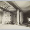 Interior with columns and decorative ceiling.]