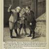 The eminent Burghers Manheers Tenbroek and Hardenbroeck disputing abut the plan of the City of New Amsterdam