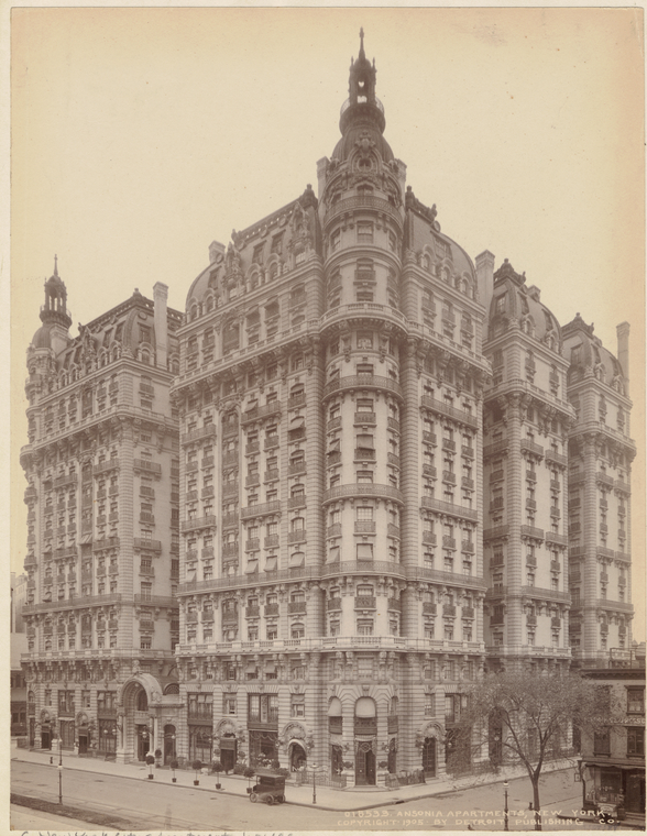 Ansonia apartments, New York NYPL Digital Collections