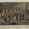 Interior of the State arsenal 57th St. occupied by the 7th N.Y.V. (Steuben regt.) 1861