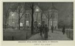 Immigration office, Battery Park, arrival of immigrants