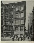 Broadway street scene in Lower Manhattan, New York