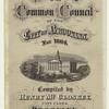 Manual of the common council of the city of Brooklyn, for 1864