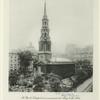 St. Paul's Chapel was commenced May 14th, 1764, completed in 1766 and opened October 30th, 1766