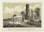 Trinity Church destroyed by fire, 1776