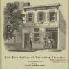 New York College of Veterinary Surgeons, (incorporated 1857,) No. 179 Lexington Ave