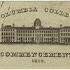 Columbia College commencement, 1818