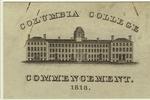 Columbia College commencement, 1818