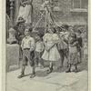 Procession of children, East Side, New York City