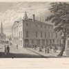 View of the old City Hall, Wall St. In the year 1789