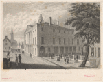 View of the old City Hall, Wall St. 
