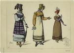 Modes Francaises (1814-15) d'après des gravures de l'époque