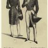 Men's formal dress, France, 1830s