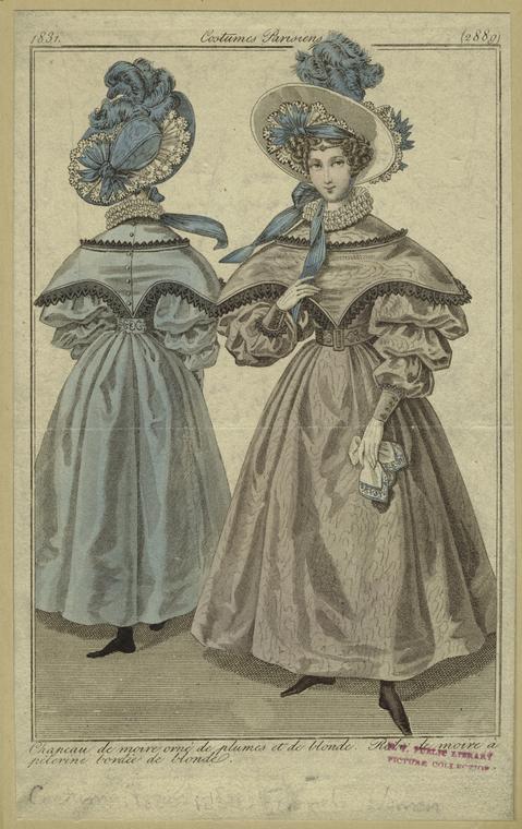 Costumes parisiens ; 2889 - NYPL Digital Collections