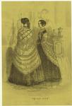 Women with shawls, United States, 1848