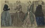 Women conversing, United States, 1845