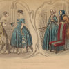 Godey's Paris fashions Americanized, 1849
