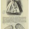 Young lady's evening dress ; Pine-apple under-sleeve ; Under-sleeve