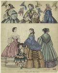 The newest fashions for April, 1858