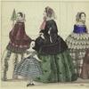 Women and a girl, England, 1850s