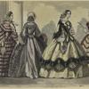 Women conversing on a terrace, 1853