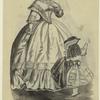 Lady and child's street dress