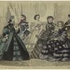 Group of women indoors, 1860s