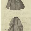 Girl's coat, front and back, 1860s