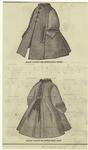 Girl's coat, front and back, 1860s