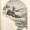 The south wall of the Haram esh Sherif, the dome of the Mosque el Aksa and the Mount of Olives