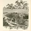 Traditional site of Bethphage, the house of figs, on the ridge which leads from the Mount of Olives to the hill above Bethany. Fig-trees grow by the wayside, and branches of the fig-tree border the picture