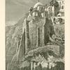 Convent of Mar Saba, from Brook Kedron, five hundred and ninety feet above the bottom of the ravine below