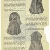 Various styles of cloaks for children, United States, 1872