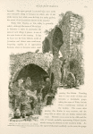 Mosque of the Fountain, 'Ain Kârim.  Peasant-women washing clothes by beating them on blocks of stone