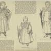 Baby girl's cloak ; First short frock ; Boy's suit with kilt and reefer jacket