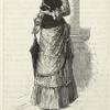 La jeune fille, dessin de E. Bayard